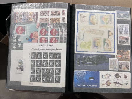 1965-2022, Collection de timbres neufs de France en
