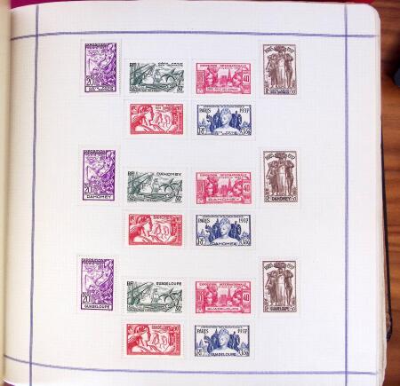 1849-1982, Collection de France et colonies en un grand