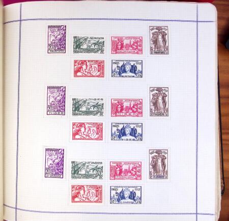 1849-1982, Collection de France et colonies en un grand