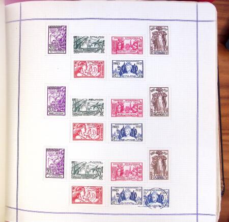 1849-1982, Collection de France et colonies en un grand