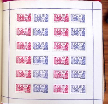 1849-1982, Collection de France et colonies en un grand
