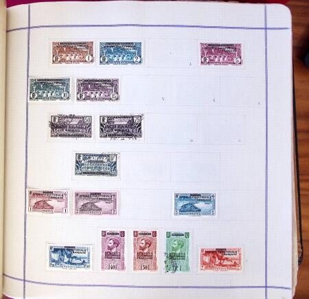 1849-1982, Collection de France et colonies en un grand
