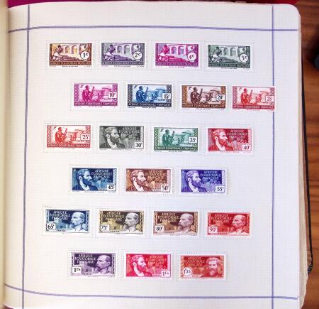 1849-1982, Collection de France et colonies en un grand