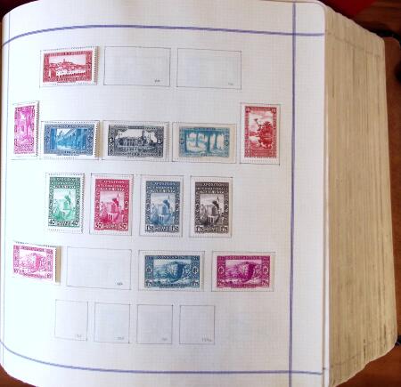 1849-1982, Collection de France et colonies en un grand