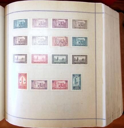 1849-1982, Collection de France et colonies en un grand