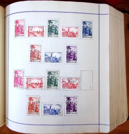 1849-1982, Collection de France et colonies en un grand