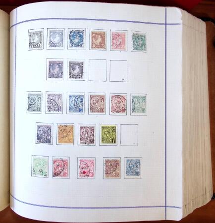 1849-1982, Collection de France et colonies en un grand