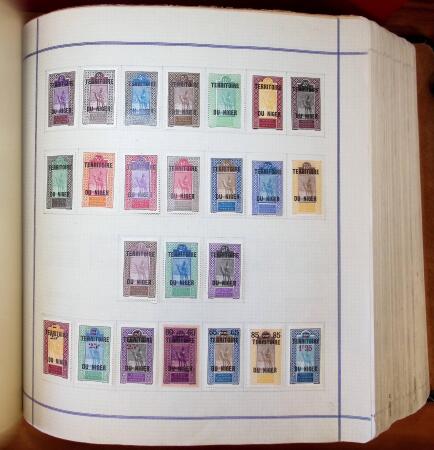 1849-1982, Collection de France et colonies en un grand