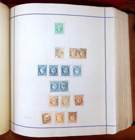 1849-1982, Collection de France et colonies en un grand