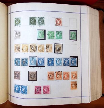 1849-1982, Collection de France et colonies en un grand