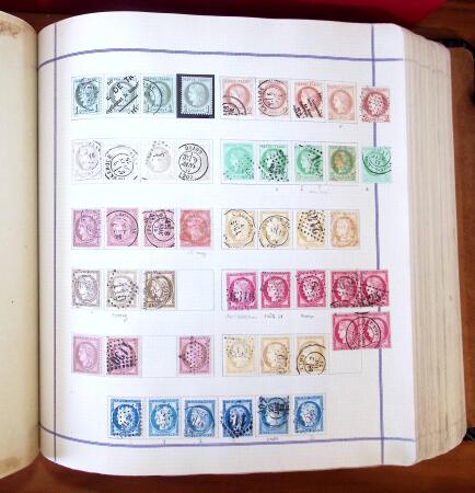 1849-1982, Collection de France et colonies en un grand