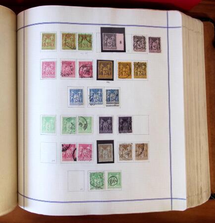 1849-1982, Collection de France et colonies en un grand