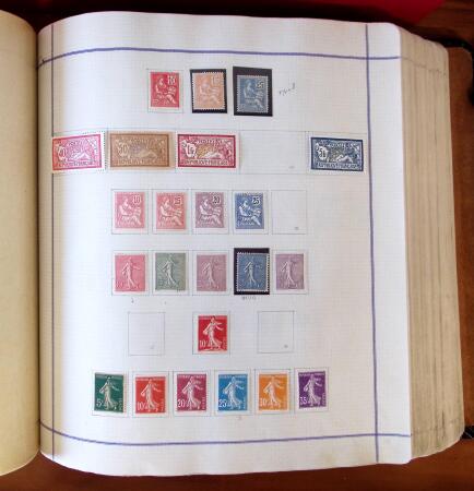 1849-1982, Collection de France et colonies en un grand
