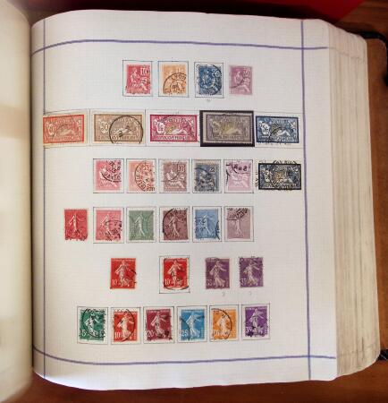 1849-1982, Collection de France et colonies en un grand