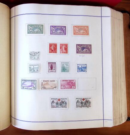 1849-1982, Collection de France et colonies en un grand