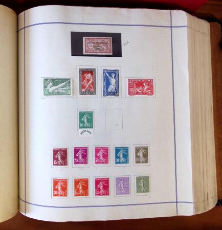 1849-1982, Collection de France et colonies en un grand