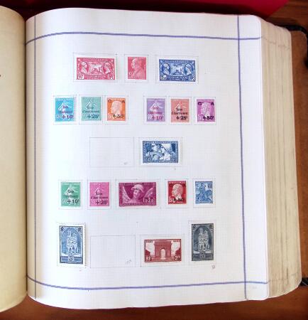 1849-1982, Collection de France et colonies en un grand