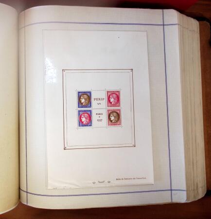 1849-1982, Collection de France et colonies en un grand