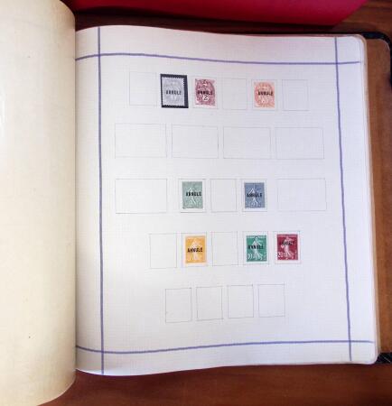 1849-1982, Collection de France et colonies en un grand