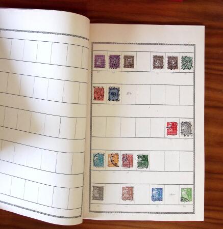 1880-1980, Small estate in six stockbooks incl. some