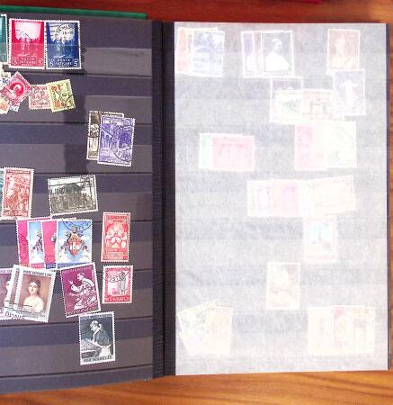 1880-1980, Small estate in six stockbooks incl. some