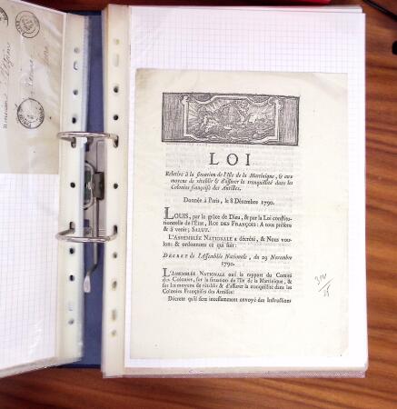 1849-1900, OBLITERATION : Ensemble en huit classeurs,
