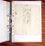 1849-1900, OBLITERATION : Ensemble en huit classeurs,