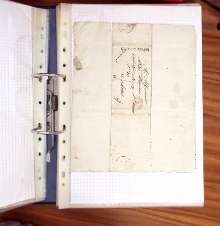 1849-1900, OBLITERATION : Ensemble en huit classeurs,