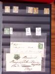 1849-1965, Stock en 8 classeurs de timbres période