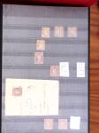 1849-1965, Stock en 8 classeurs de timbres période