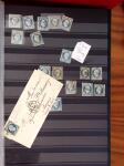 1849-1965, Stock en 8 classeurs de timbres période
