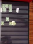1849-1965, Stock en 8 classeurs de timbres période