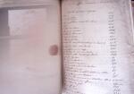 1848, Album vert de documents anciens dont congés de
