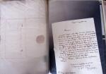 1848, Album vert de documents anciens dont congés de