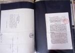 1848, Album vert de documents anciens dont congés de