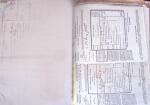 1848, Album vert de documents anciens dont congés de