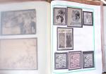 1848, Album vert de documents anciens dont congés de