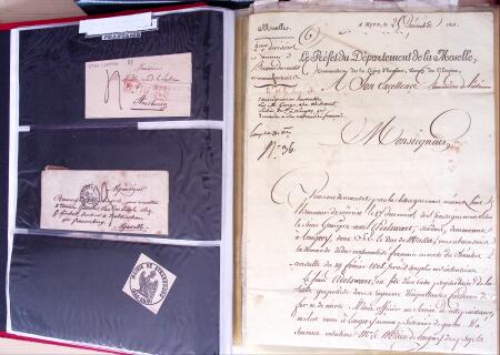 env.1870, Album Yvert rouge : Alsace-Lorraine 19ème
