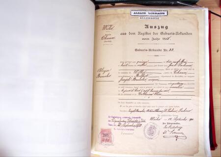 env.1870, Album Yvert rouge : Alsace-Lorraine 19ème