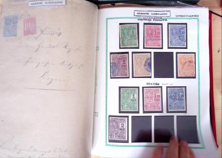 env.1870, Album Yvert rouge : Alsace-Lorraine 19ème
