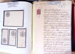 env.1870, Album Yvert rouge : Alsace-Lorraine 19ème