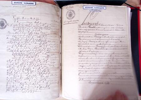 env.1870, Album Yvert rouge : Alsace-Lorraine 19ème