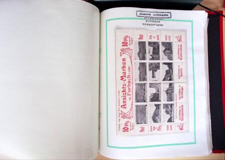 env.1870, Album Yvert rouge : Alsace-Lorraine 19ème