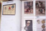 env. 1870-1914, L'Alsace-Lorraine : vignettes, cartes