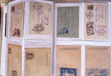 env. 1870-1914, L'Alsace-Lorraine : vignettes, cartes