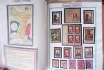 env. 1870-1914, L'Alsace-Lorraine : vignettes, cartes
