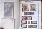 env. 1870-1914, L'Alsace-Lorraine : vignettes, cartes