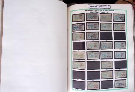 env. 1870-1914, L'Alsace-Lorraine : vignettes, cartes