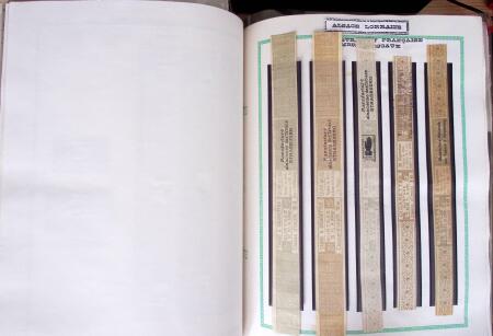 env. 1870-1914, L'Alsace-Lorraine : vignettes, cartes