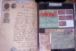 env. 1870-1914, L'Alsace-Lorraine : vignettes, cartes